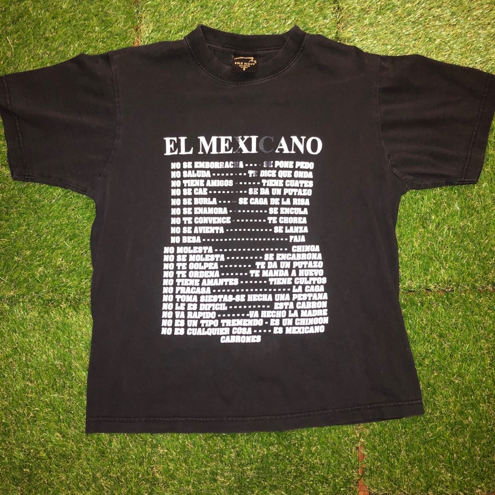 Vintage 90’s El Mexicano Comedy Shirt S